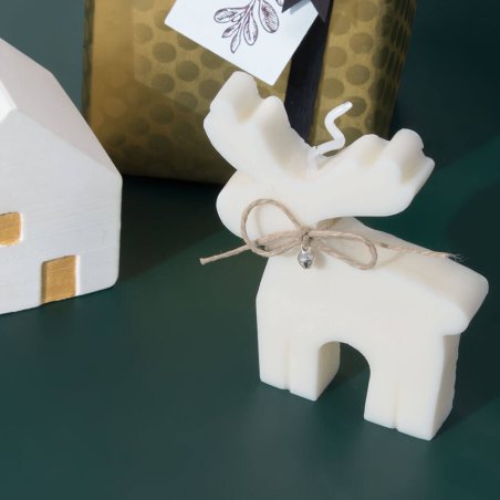 Descubre el kit para hacer velas navideñas de reno en Gran Velada. Incluye materiales e instrucciones paso a paso. ¡Compra ahora