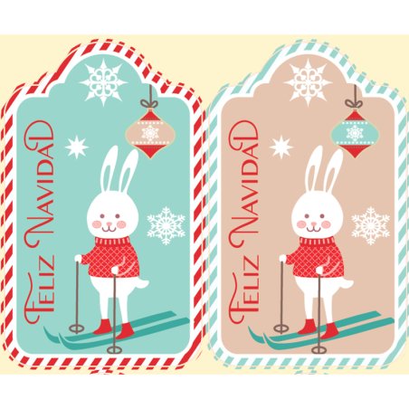 Venta y fabricación de pegatinas y sellos fantasí­a para navidad. Entrega inmediata. Tenemos stock de un amplio catálogo. Te esp