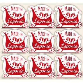 Pegatinas made in laponia