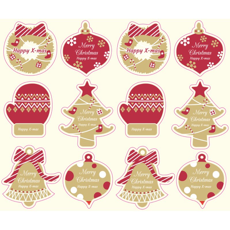 Descubre en Gran Velada pegatinas personalizadas para packaging como este alegre modelo Happy X-Mas. ¡Envíos rápidos y amplio ca