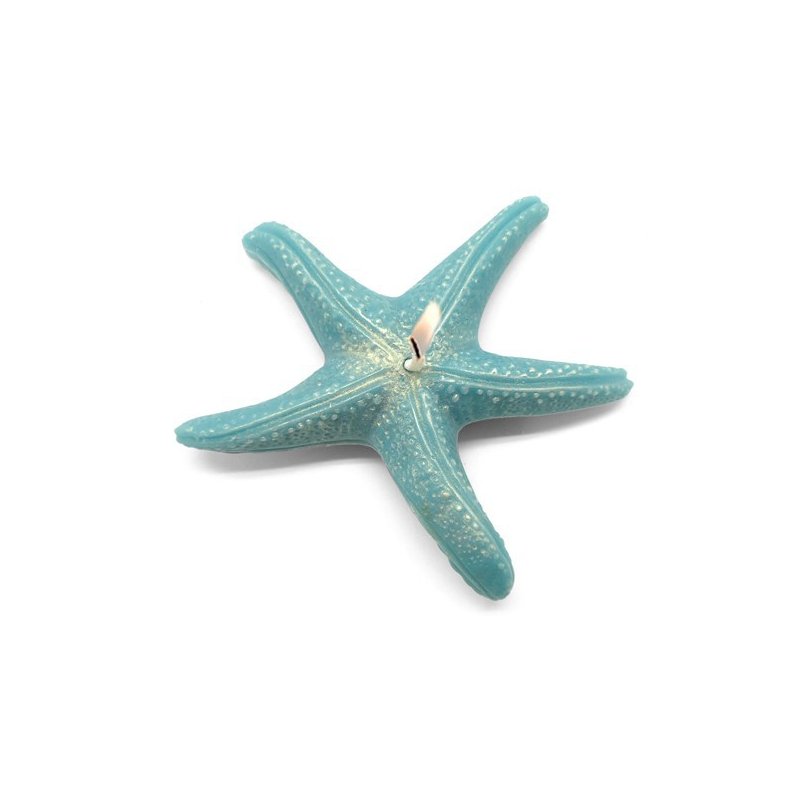 Molde para fabricar tus propias velas Estrella para decorar con ambiente marino. En Gran Velada encontrarás todo tus materiales 
