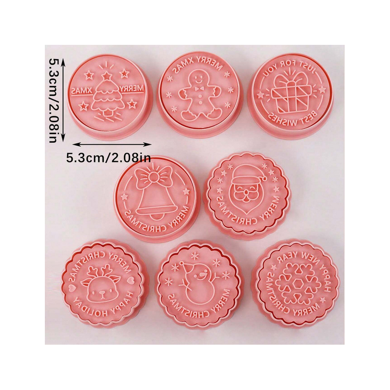 Descubre el set de cortapastas navideños 8 diseños en Gran Velada. Perfecto para galletas y manualidades festivas. ¡Compra ahora