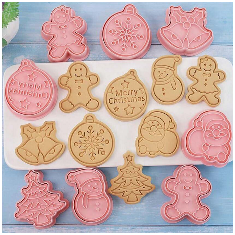 Descubre el set de cortapastas figuras navideñas en Gran Velada. Perfecto para decorar galletas y repostería festiva. ¡Compra ah