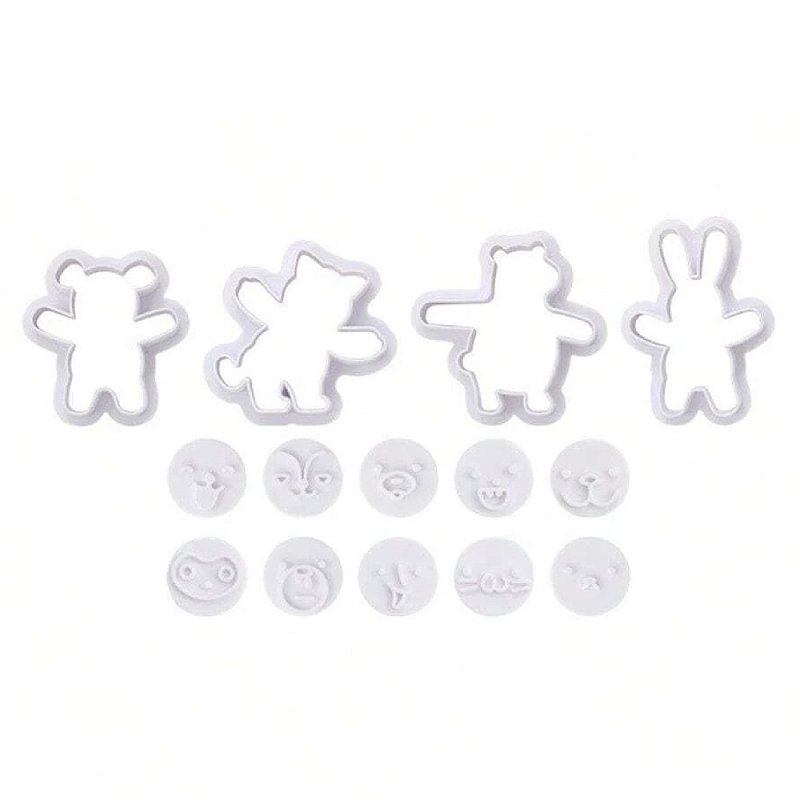 Descubre el set cortapastas animales con sellos para caras en Gran Velada. Ideal para repostería y manualidades. ¡Compra ahora! 