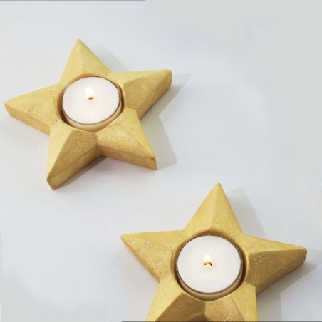 Descubre el kit para hacer portavelas estrella navideña en Gran Velada. Incluye materiales e instrucciones paso a paso. ¡Compra 
