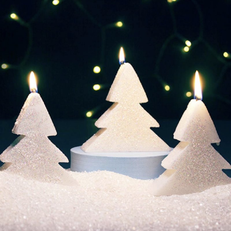 Materiales + instrucciones para hacer 5 velas árbol de Navidad caseras. ¡Todo incluido en este kit de Gran Velada! Fácil de usar