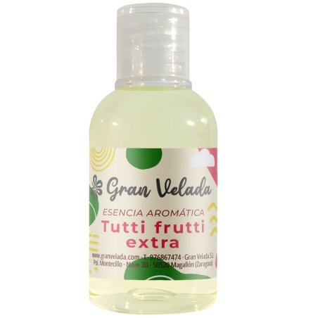 En Gran Velada puedes comprar esencias aromáticas, como esta tutti frutti. Amplio surtido. Ideales para hacer perfumes, ambienta