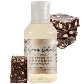 Essência aromática torrão de chocolate crocante