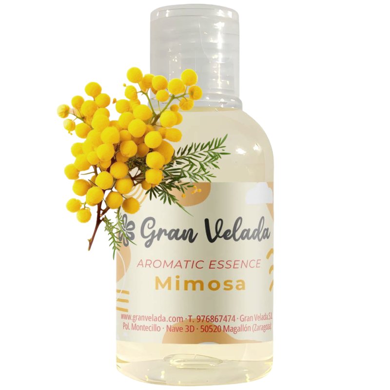 En Gran Velada puedes comprar esencia de mimosa para hacer perfumes, velas, ambientadores... Ideal para aromatizar cosmeticos ca