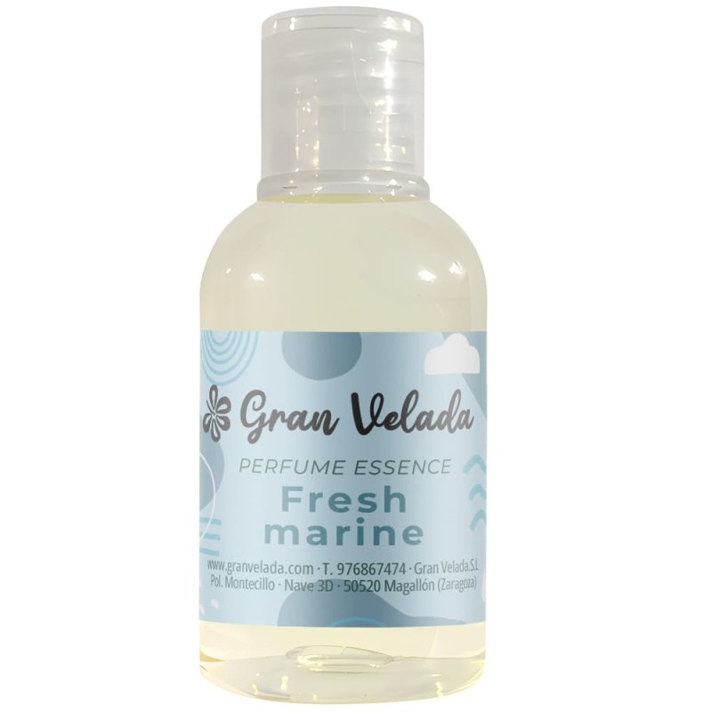 En Gran Velada puedes comprar esencias para hacer velas y ambientadores, como esta fresh marine femme. ¡Calidad y buen precio! E