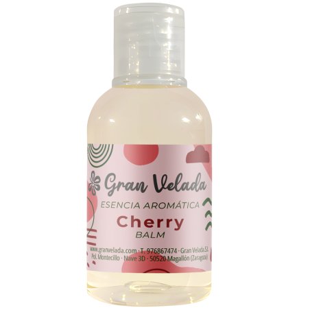 En Granvelada.com disponemos de un amplio catalogo de esencias balm concentradas para hacer labiales caseros. Esta es de cereza.