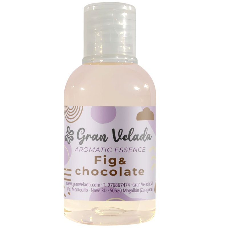 Compra esencia aromática Higo y Chocolate. Fragancia dulce y reconfortante con notas afrutadas y cremosas, ideal para jabones, v
