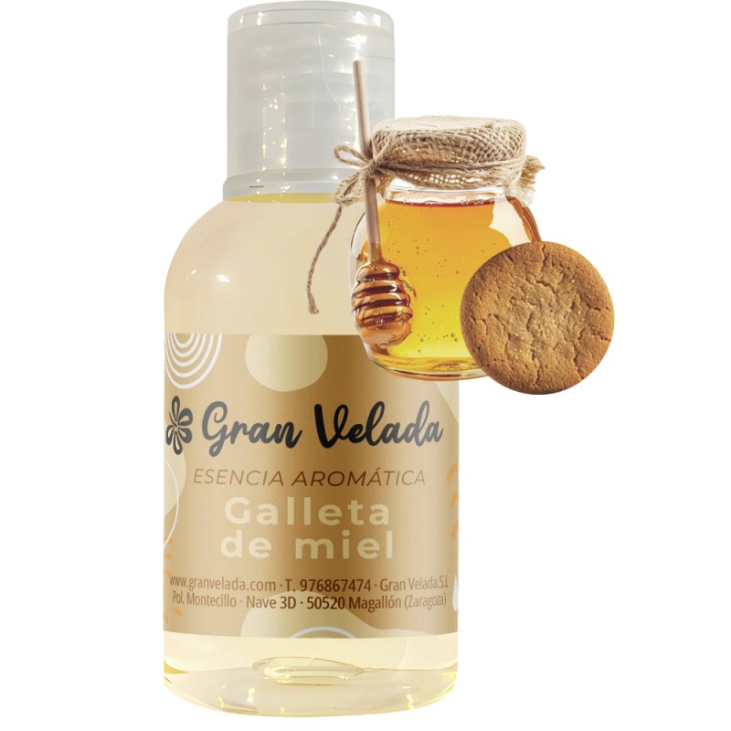 En Gran Velada puedes comprar esencia de galleta de miel para perfumar tus cosmeticos caseros y hacer ambientadores, perfumes, v