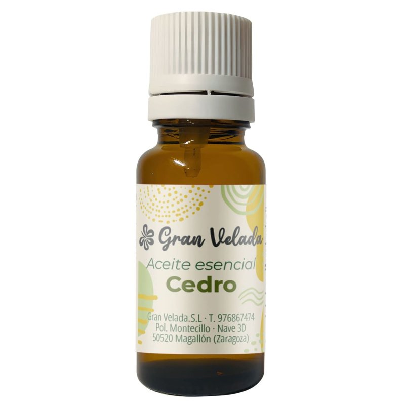 En Gran Velada puedes comprar aceite esencial de cedro para cosmetica y aromaterapia. Venta a particulares y empresas. Calidad y