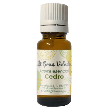 En Gran Velada puedes comprar aceite esencial de cedro para cosmetica y aromaterapia. Venta a particulares y empresas. Calidad y