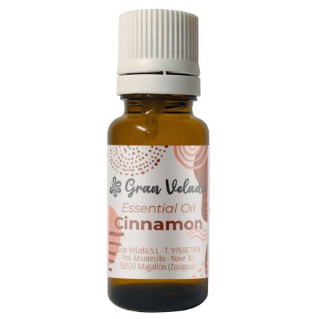 En Gran Velada puedes comprar aceite esencial de canela para aromaterapia y para hacer cosméticos para la piel y el cabello. Es 
