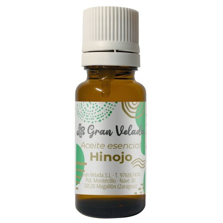 En Gran Velada puedes comprar aceite esencial de hinojo para hacer jabones, cremas para la celulitis, geles... Amplio catalogo o