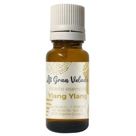 Aceite esencial o esencia natural de ylang ylang. Gran Velada tienda online de materiales para hacer cremas caseras, jabones art