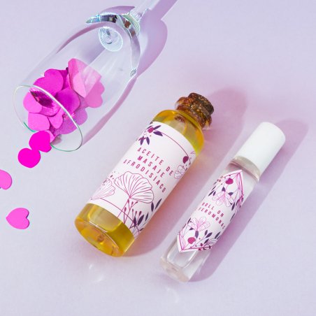 Compra el kit set noche romántica en Gran Velada. Crea una vela, un aceite de masaje y un perfume afrodisíaco. Incluye materiale