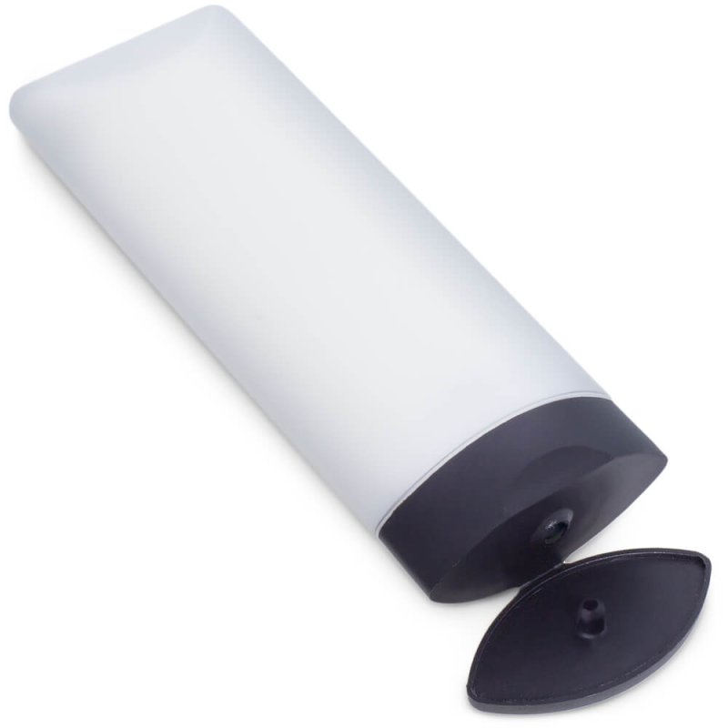 Elige nuestra botella tubo flexible 50 ml con tapón bisagra para llevar de viaje. Venta a empresas y particulares. Envíos urgent