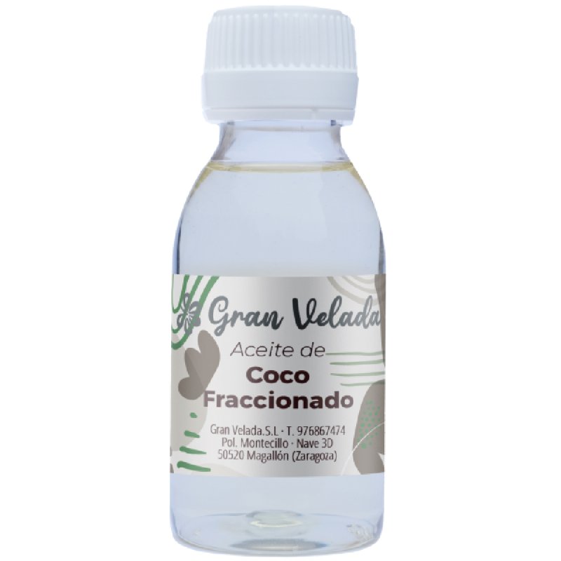 Aceite de coco fraccionado, ideal para hidratar la piel y acondicionar el cabello. Resistente a la oxidación. ¡Compra ya con env