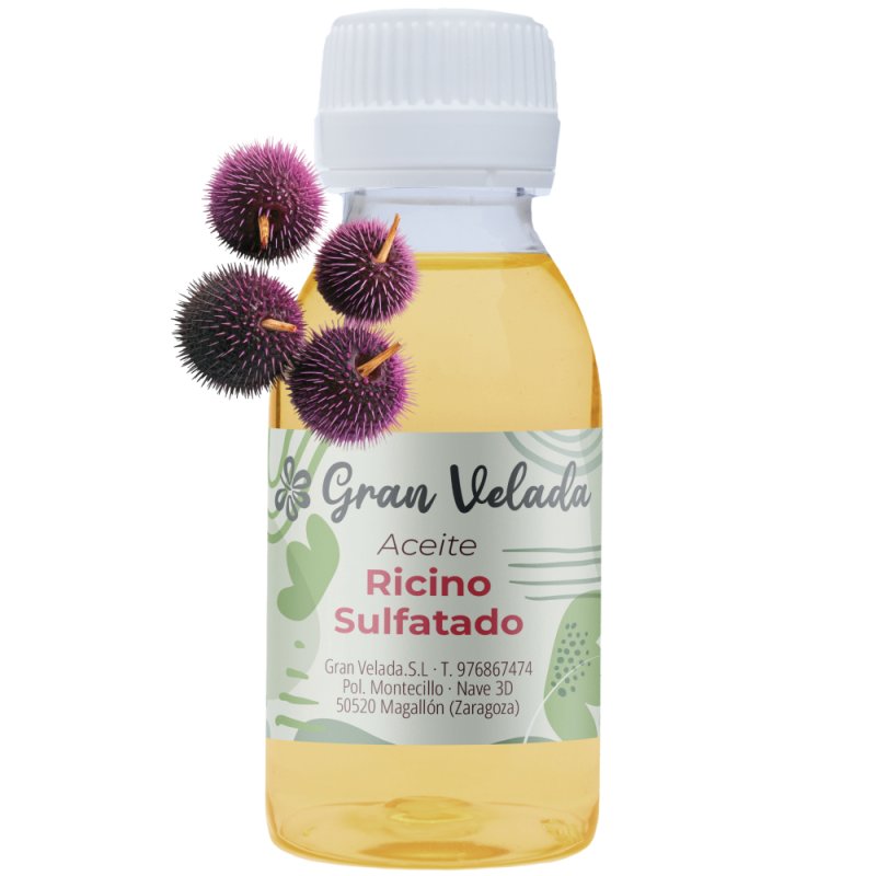 En Gran Velada puedes comprar aceite de ricino sulfatado para hacer aceites de baño, jabon liquido... Es soluble en agua. Envios