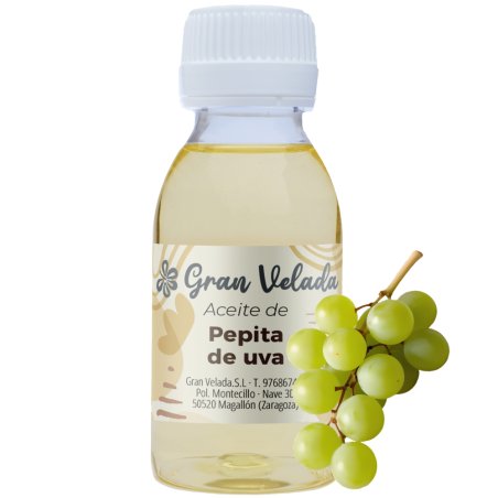 En Gran Velada puedes comprar aceite de pepita de uva para cosmetica y disfrutar de sus propiedades. Venta al por mayor y menor.