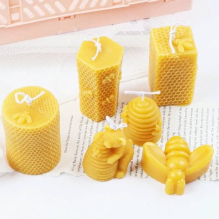 Descubre el molde osito apicultor en Gran Velada. Ideal para crear velas y jabones con un diseño divertido y único. ¡Compra ahor