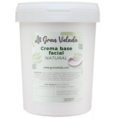 En Gran Velada puedes comprar base natural para hacer crema facial. Es vegana y libre de parabenos. Lista para enriquecer con ac