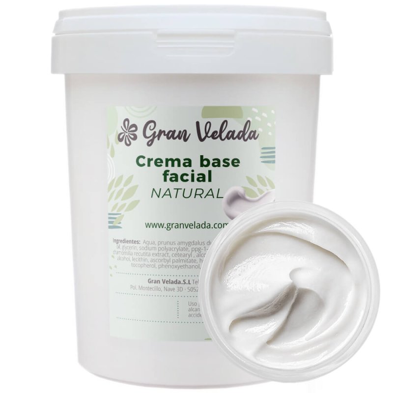 En Gran Velada puedes comprar base natural para hacer crema facial. Es vegana y libre de parabenos. Lista para enriquecer con ac