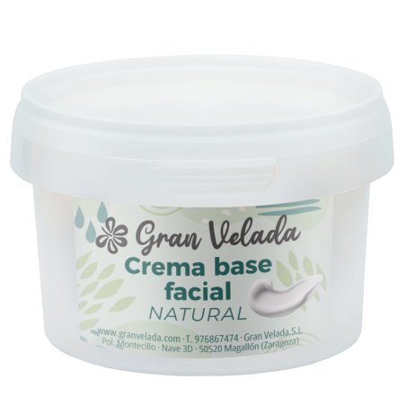 En Gran Velada puedes comprar base natural para hacer crema facial. Es vegana y libre de parabenos. Lista para enriquecer con ac