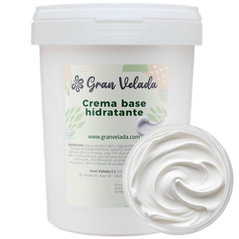 Entra en nuestra tienda online y compra crema base hidratante a granel tanto al por mayor como por menor. Enví­os inmediatos y a