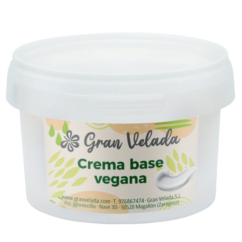 En Gran Velada puedes comprar crema base vegana para hacer de forma rápida y sencilla tus propios cosméticos veganos. Lista para