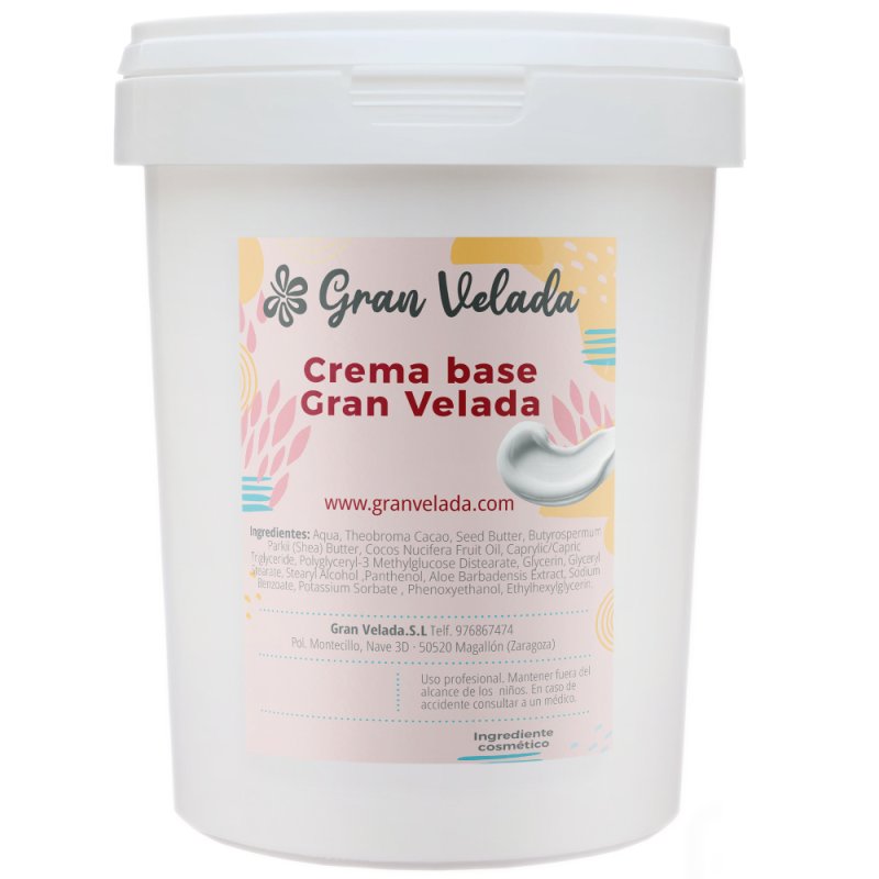 En Gran Velada puedes comprar crema base neutra para hacer cremas faciales y corporales. Venta al por mayor y menor. Descuentos 