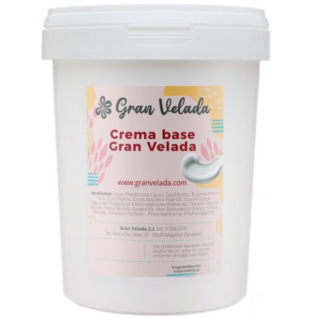 En Gran Velada puedes comprar crema base neutra para hacer cremas faciales y corporales. Venta al por mayor y menor. Descuentos 