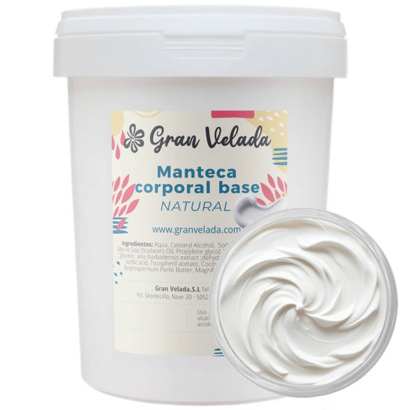 En Gran Velada puedes comprar manteca corporal base hecha con ingredientes vegetales. Fácil y rápida de usar. Calidad y buen pre