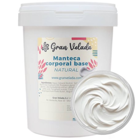 En Gran Velada puedes comprar manteca corporal base hecha con ingredientes vegetales. Fácil y rápida de usar. Calidad y buen pre
