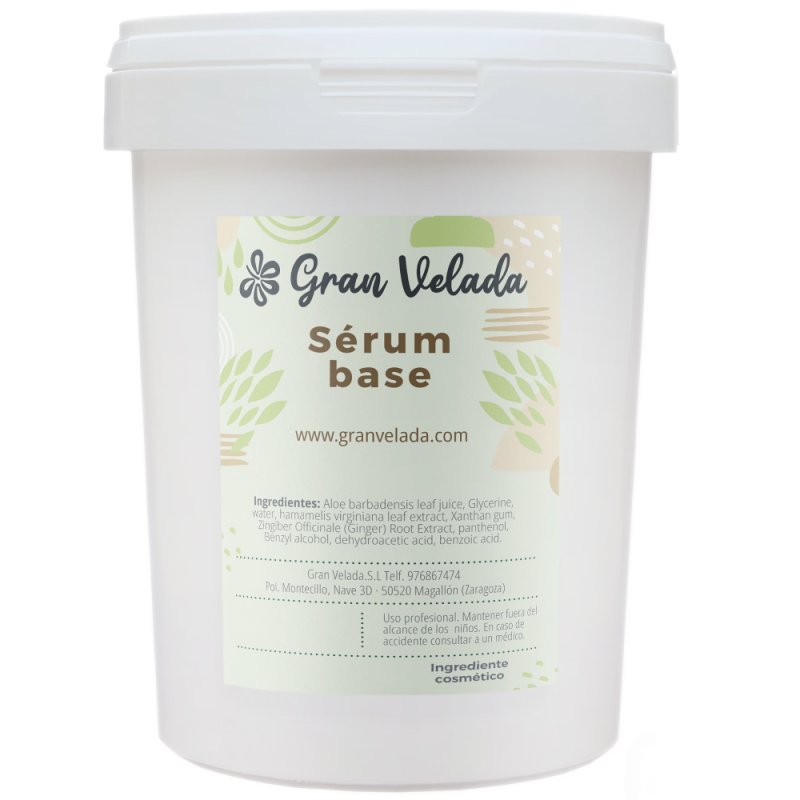 Descubre el sérum base en Gran Velada. Personalízalo con activos hidrosolubles para una piel hidratada y revitalizada. ¡Compra y