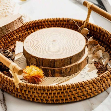 Descubre el posavela de madera rústico en decoración. Ideal para proteger tus superficies con estilo natural. Compra ahora en Gr