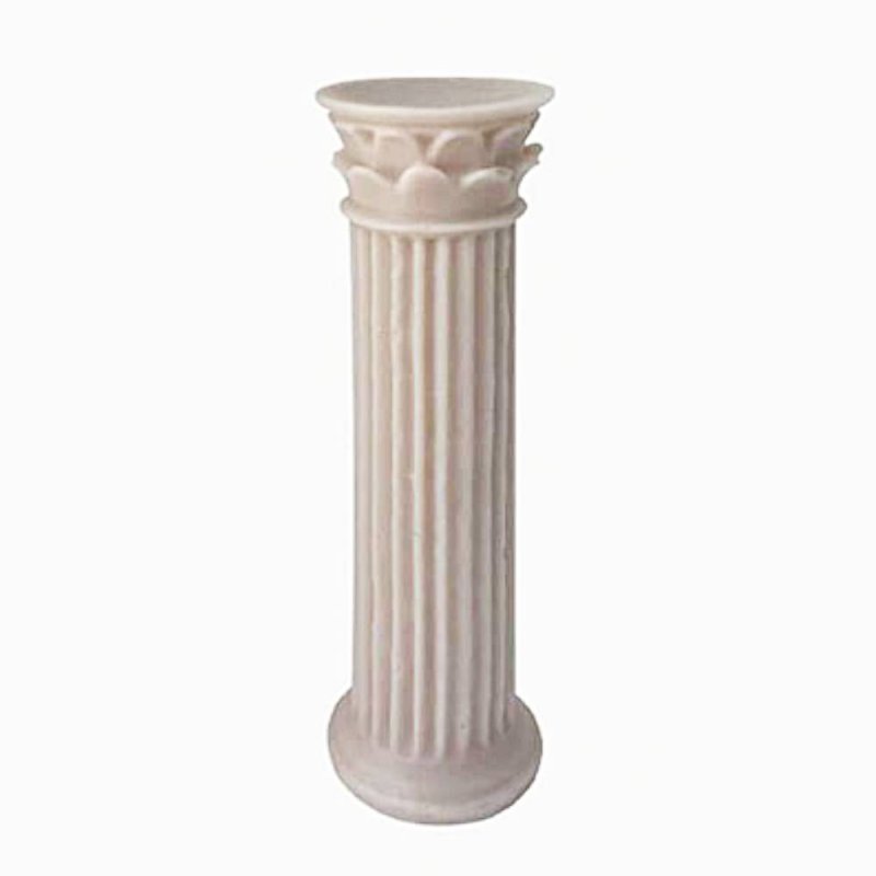 Compra molde columna romana corintia en Gran Velada. De silicona, flexible y reutilizable, ideal para velas decorativas y ambien