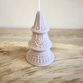 Molde arbolito de navidad decorado