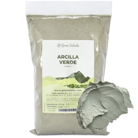 Venta de arcilla verde para hacer mascarillas caseras. ¡Calidad y buen precio! Tienda online con materiales para cosmética natur