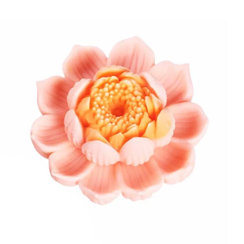 Molde vela flor de loto en silicona, flexible y antiadherente. Perfecto para hacer velas decorativas y manualidades. ¡Compra aho