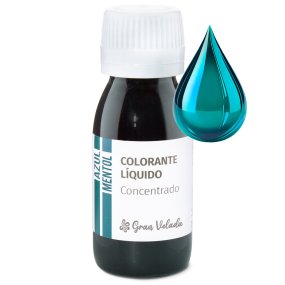 Tinte azul mentol sales y bombas de baño