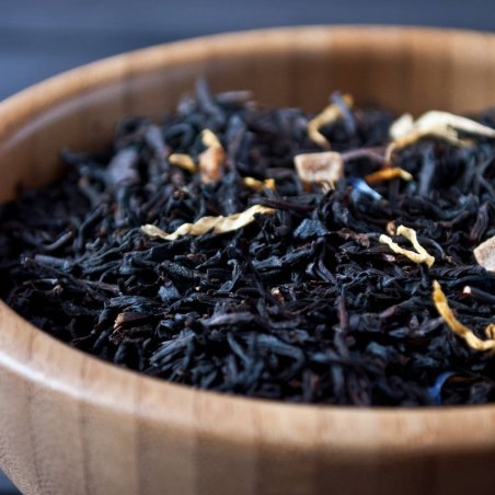 Té negro jazmín en hoja para cosmética. Antioxidante y revitalizante, ideal para infusiones y macerados. ¡Cómpralo en Gran Velad