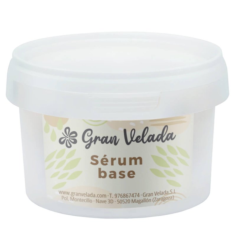 Descubre el sérum base en Gran Velada. Personalízalo con activos hidrosolubles para una piel hidratada y revitalizada. ¡Compra y