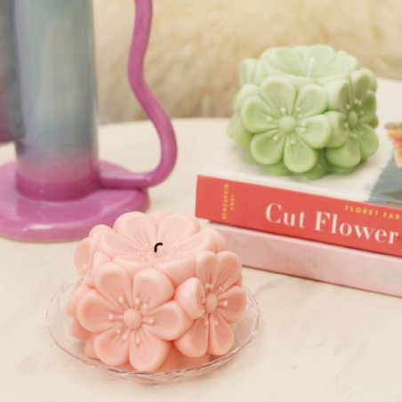 Molde de silicona en forma de flor de cerezo. Flexible, duradero y muy fácil de usar. ¡Compra en Gran Velada! - Cómo hacer Molde