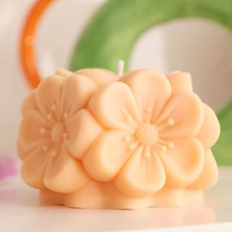 Molde de silicona en forma de flor de cerezo. Flexible, duradero y muy fácil de usar. ¡Compra en Gran Velada! - Cómo hacer Molde