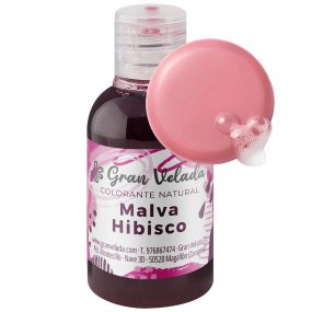 Colorant naturel liquide mauve hibiscus