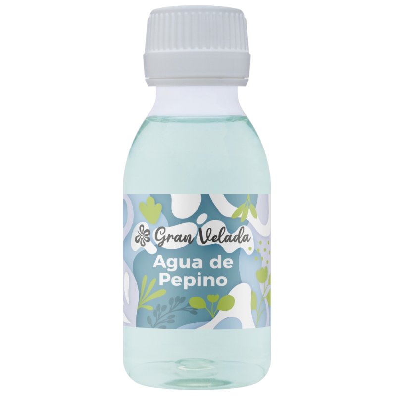 Refresca e hidrata tu piel con agua de pepino. Ideal para tónicos, cremas y mascarillas. Perfecta para piel sensible. ¡Cómprala 